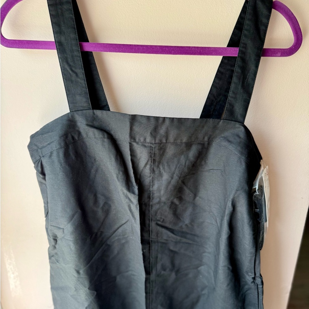 Uniqlo Black linen Jumpsuit - Picture 7 of 10
